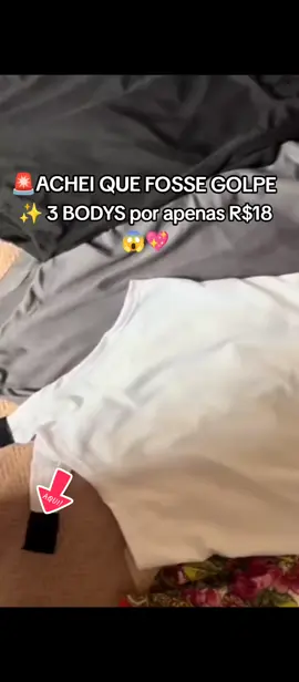 ✨ 3 BODYS por apenas R$18 😱💖 Sim, amiga! Estilo, conforto e preço baixo em um só kit 👗 Aproveita antes que acabe — promoção por tempo LIMITADO! 🛒🔥 👉 Clique no carrinho laranja e garanta o seu agora! #blackfridaytiktokshop #tiktokshop #modafeminia #roupafeminina #bodys 