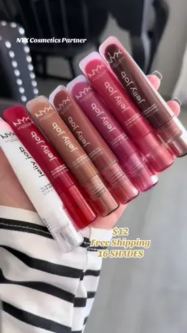 #NYXCosmeticsPartner @NYX Professional Makeup Jelly Job Lip Gloss #TikTokShopCreatorPicks #TikTokShopBlackFriday #holidaygifts #nyxjellyjob 