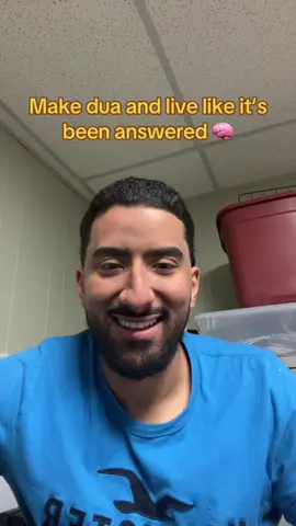 Make your Dua and live like it’s already been answered. Both Islamic and neuroscience perspectives support this! #fyp #muslim #islam #muslimtiktok #deenoverdunya 