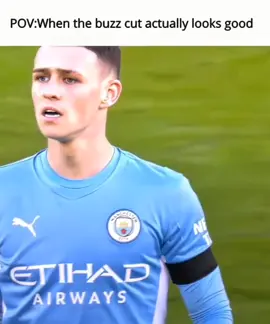 Pov When the buzz cut actually looks good #capcut #football #mancity #foden #edit 