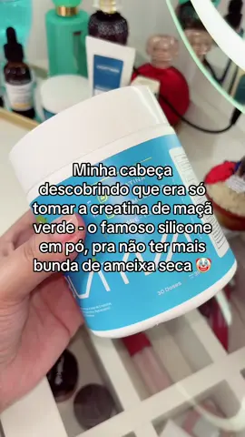 Se eu soubesse antes 🤡 #siliconeempo #creatina #fyp 