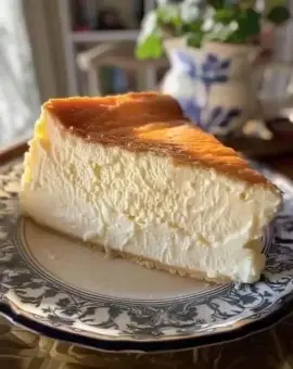 🍰 TARTA DE QUESO CREMOSA ESTILO LA VIÑA (Tan suave que se derrite en la boca) 📏 Tamaño recomendado Molde redondo desmontable de 22 cm (para 8–10 porciones) 🧈 Ingredientes 1 kg de queso crema (tipo Philadelphia o similar, a temperatura ambiente) 400 g de azúcar 5 huevos grandes (250 g) 350 ml de nata o crema de leche para batir (mínimo 35 % grasa) 30 g de harina de trigo (2 cucharadas soperas) 1 cucharadita de extracto de vainilla (opcional) 1 pizca de sal 🕒 Preparación paso a paso ⏰ Tiempo total: 1 hora y 20 minutos Preparación: 15 min Horneado: 55–60 min Reposo y enfriado: 2 h mínimo (ideal 4 h) 👩‍🍳 Modo de preparación Precalienta el horno a 200 °C (392 °F). Forra el molde con papel de horno (que sobresalga por los bordes, porque la tarta sube). Bate el queso crema y el azúcar hasta obtener una crema suave y sin grumos (3–4 minutos). Añade los huevos uno a uno, batiendo a velocidad baja hasta integrar cada uno. Incorpora la nata, la harina, la vainilla y la pizca de sal. Mezcla solo hasta obtener una masa lisa (no sobrebatas). Vierte la mezcla en el molde. Da unos golpecitos suaves sobre la mesa para eliminar burbujas de aire. Hornea a 200 °C durante 45 minutos, luego baja a 180 °C y hornea 10–15 minutos más hasta que el centro esté ligeramente tembloroso. Enfriado: Deja enfriar a temperatura ambiente y luego refrigera mínimo 2 horas (mejor de un día para otro). ✨ Consejos La superficie debe dorarse bien, casi con aspecto “tostado”, ese es el sello del estilo La Viña. Si deseas una textura más firme, añade 50 g extra de queso crema. Si prefieres más cremosa, reduce la harina a solo 15 g. 🔥 Valor calórico estándar (por porción de 1/10 del pastel) Aprox. 410 kcal Carbohidratos: 22 g Grasas: 33 g Proteínas: 9 g 🥦 Versión saludable Sustituye: Queso crema → 700 g de queso crema light + 300 g de yogur griego natural sin azúcar Azúcar → 250 g de eritritol o azúcar mascabo Harina → 20 g de almidón de maíz (maicena) Nata → 350 ml de **leche evaporada light o crema