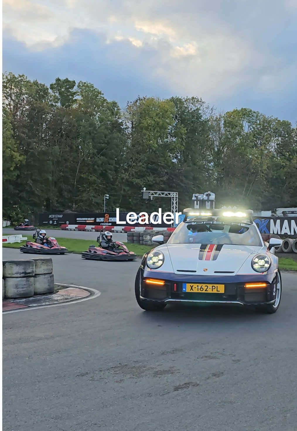 Leading the pack. 💪 📼@Rick den Hartog | Kartschool! 