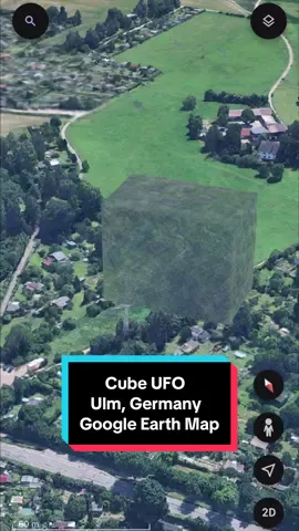 This is the strangest UFO I ever found on google earth map, just amazing in size, shape. #alien #trending #ufo #technews #crazy 