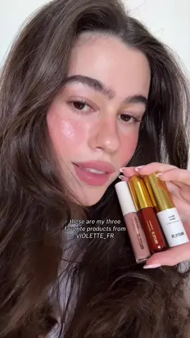 Three VIOLETTE_FR favorites, what are yours? #violettefr #yeuxpaint #lipnectar #bisoubalm 