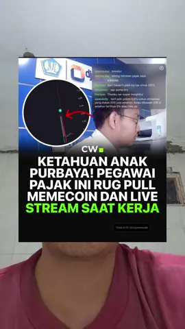 Pegawai pajak ini ketahuan anak Purbaya Rugpull memecoin #fyp #memecoin #crypto #autotrade 