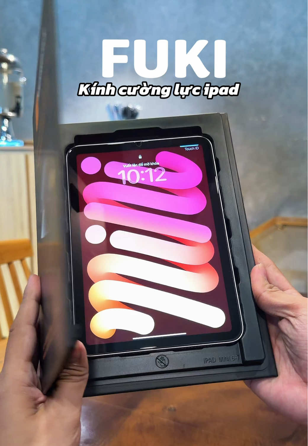 Phần 1980 | Kính cường lực 3D cho ipad có khung tự dán #chiriviu94 #review #kinhcuongluc #cuonglucipad #cuongluctudan 