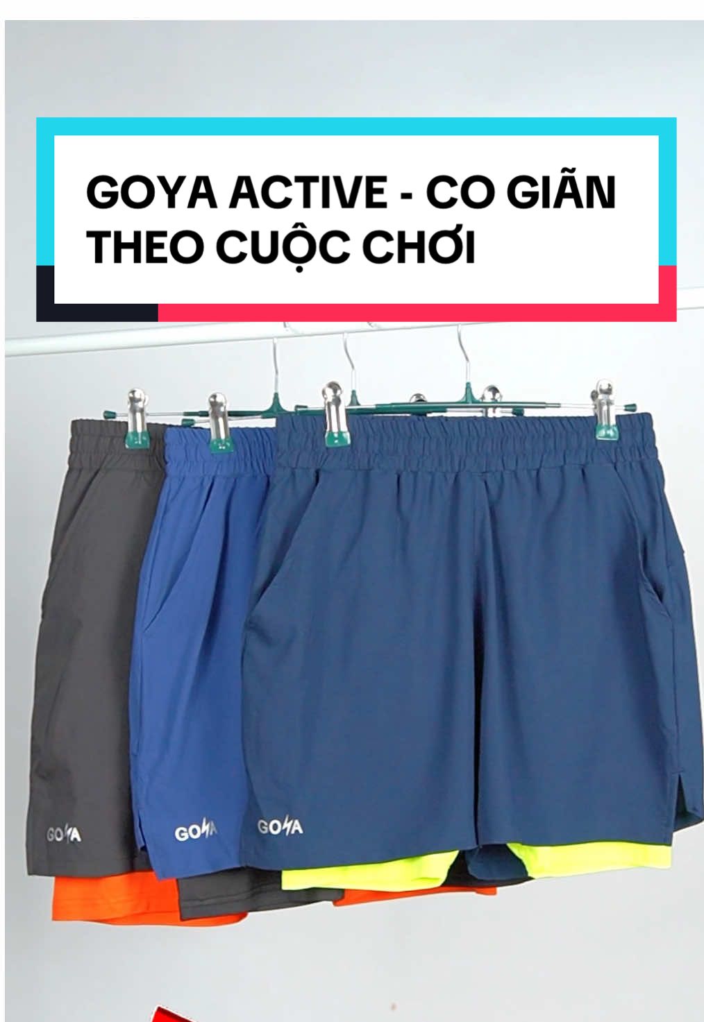 🔥 NÓNG HƠN BAO GIỜ HẾT #goyavietnam DÀNH TẶNG ƯU ĐÃI CHO 500 AE SĂN ĐƯỢC QUẦN CHẠY BỘ GOYA ACTIVE NHANH NHẤT 💨 Siêu phẩm 100% polyester – thoáng khí, nhẹ, mềm, thấm hút mồ hôi cực đỉnh 💦 Chạy càng lâu, mặc càng sướng – chỉ dành cho những ai nhanh tay nhất! 🏃‍♂️🔥 #hangmoive #saledoi #thucudoimoigoya #quanchaybo 