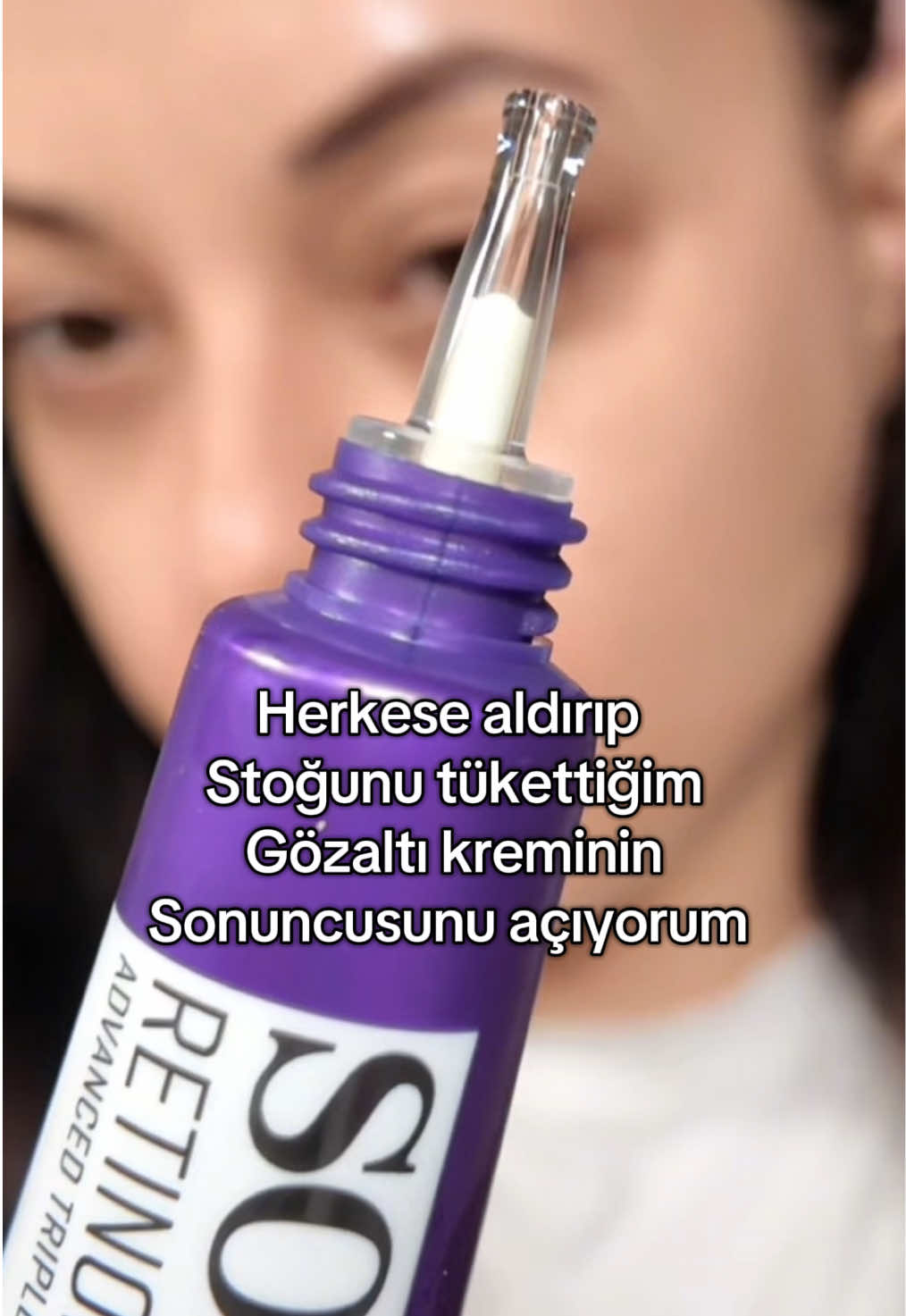 Stokları tükettim ben ne alacağım bilmiyorum😭  #somebymi #retinol #gözaltımorlukları #morgözaltları *reklam 