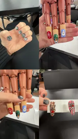 Christmas is coming quick  #nails #nailart #christmas #nailtech #utah 