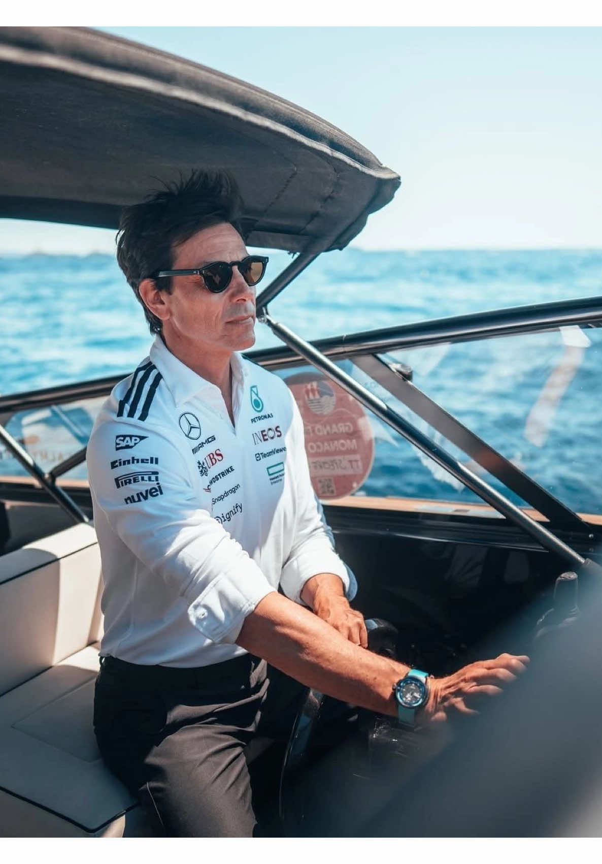 he own this song >>> #f1 #mercedes #amg #totowolff 