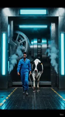 Ai Cow and Cat Videos #frypgシ #funnytiktok #viralshorts  #aicontent  #crazy 