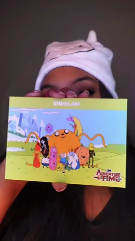 The @SHEGLAM x Adventure Time Full Collection Set has everything I need for a beauty quest! 🌈💄 💫 Land of Ooo Palette 💫 Icy Hearts Multichrome Highlighter 💫 BFF Setting Powder 💫 Bubbline Cream Blush Duo 💫 Heroes Only Shimmery Lip Gloss 💫 Oh My Glob Tinted Lip Mask 💫 Lemongrab Sponge 💫 Be MOre Makeup Bag Every shade, sparkle & smile — adventure never looked this good 💕 #SHEGLAM #AdventureTime #FullCollection #MakeupMagic