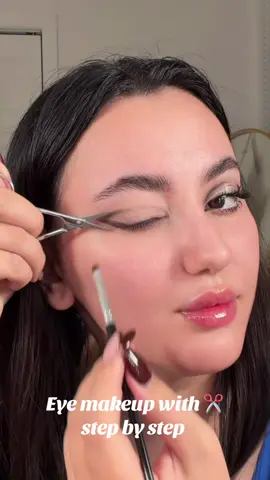 Eye makeup step by step #makeup #fyp 