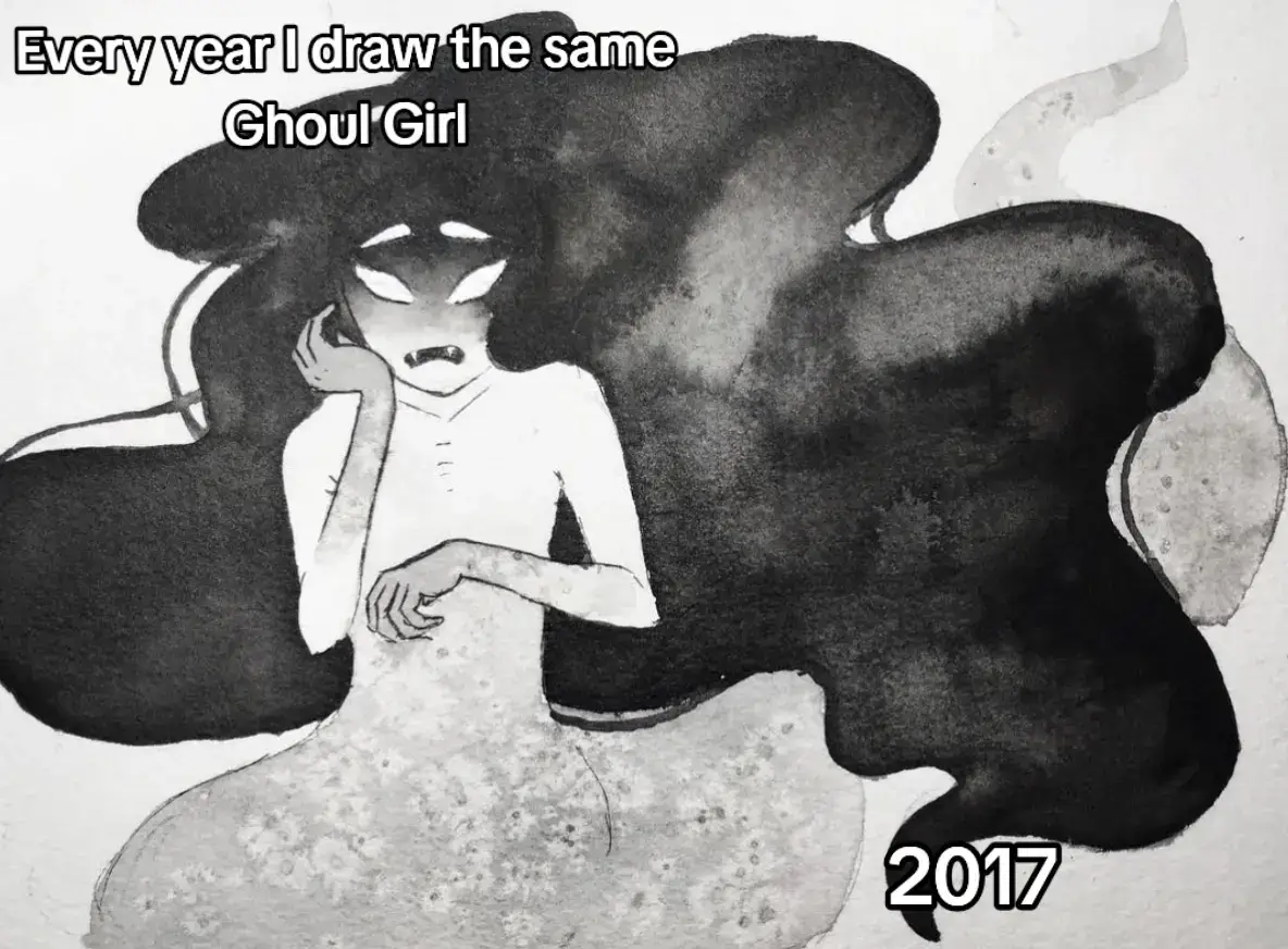 Every year since 2017 I draw the 