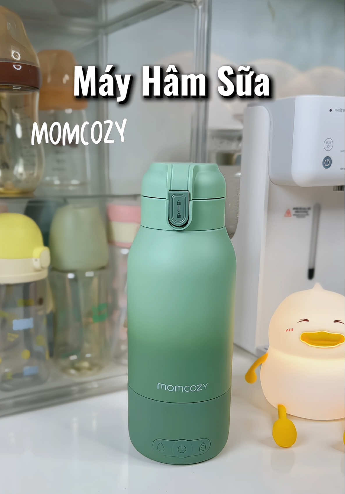 +1 máy siu xinh siu tiện cho các mom chuẩn bị đưa em bé đi noel đây 🥰🍼#xuhuong #mebimsua #mayhamsuacamtay #mayhamsua #momcozy @Momcozy-VN 