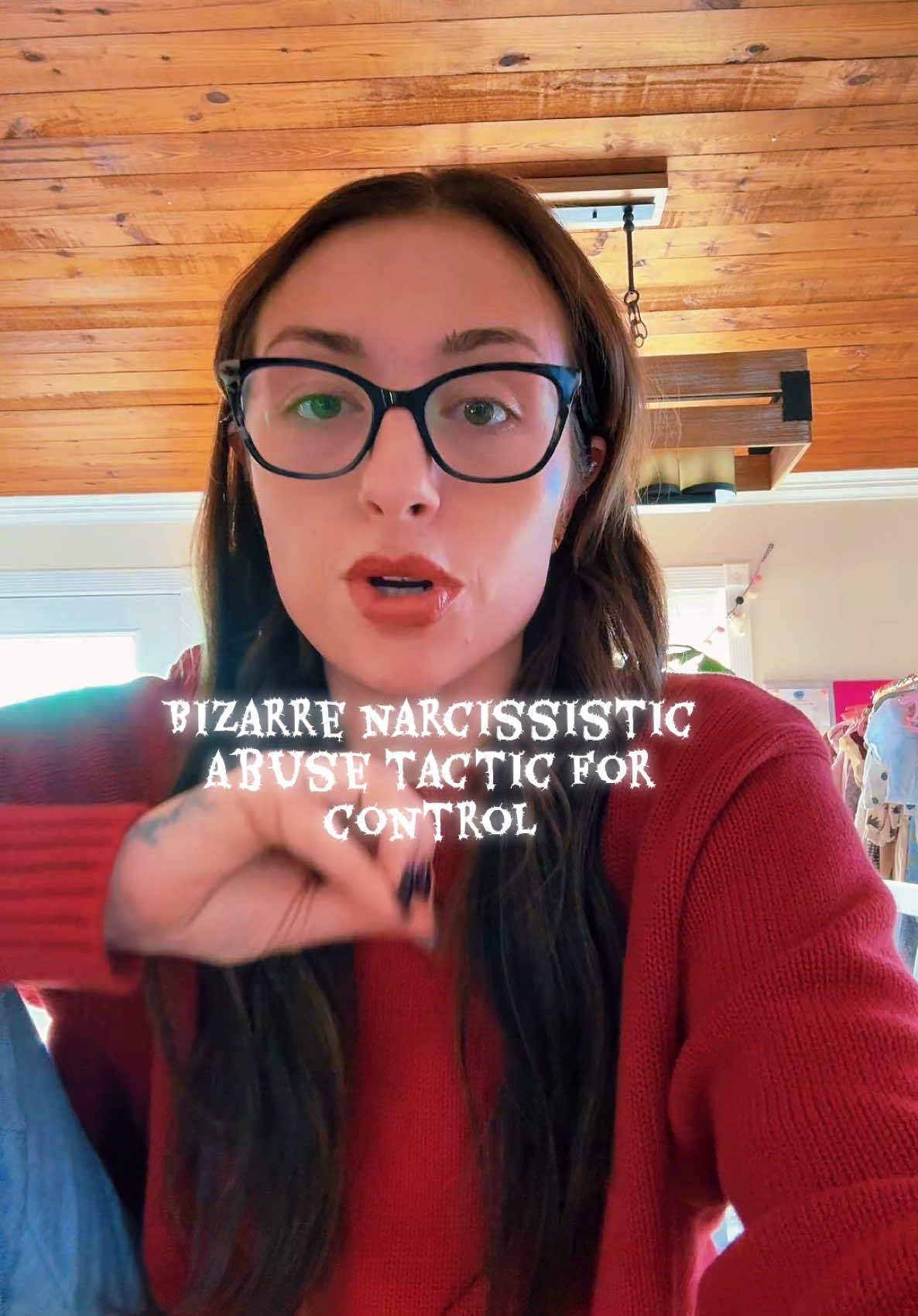 I couldn’t believe that someone else experienced this too!! I would tag her @ but I lost the video. Narcissist want control over everything. #narctok #abusecycle #control 