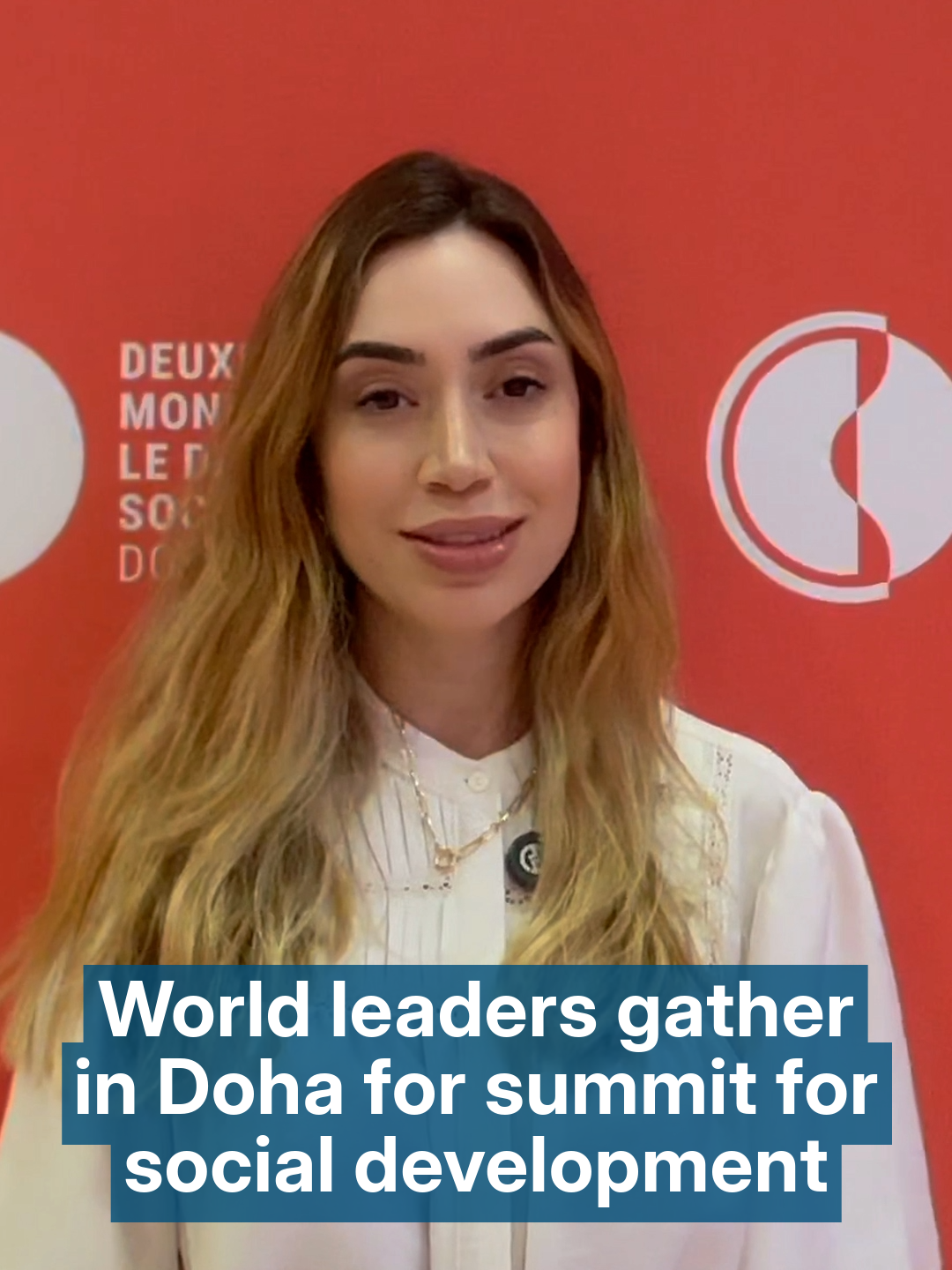 World leaders have gathered in Doha to attend the Second World Summit for Social Development. The National speaks with Renato Godinho, director of the support mechanism of the Global Alliance Against Hunger and Poverty, about efforts to meet its 2030 targets.
