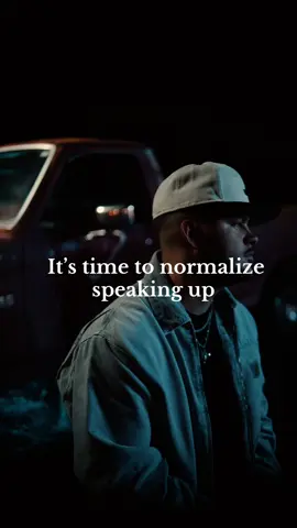 Let’s normalize speaking up! Share this with someone who might need it. “Boys Don’t Cry” is out everywhere 🤍 #MentalHealth #originalmusic #anxiety #depression 