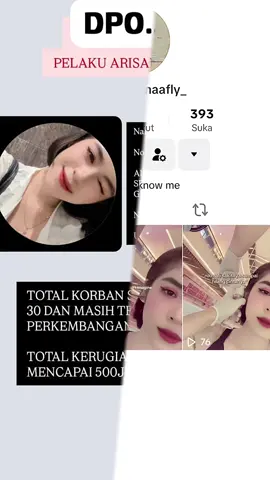 KASUS PENIPUAN ARISAN BODONG GUNUNG PUTRI CIKEAS SAMPAI SAAT INI ORANGNYA MASI MENJADI BURON,TOLONG BANTU VIRALINN  #viral #fyp #meryhandani #kasus #arisanbodong 