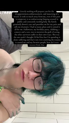 But at least I have blue green hair.. sigh. . #fyp #alttiktok #alt #vent #emoboy 