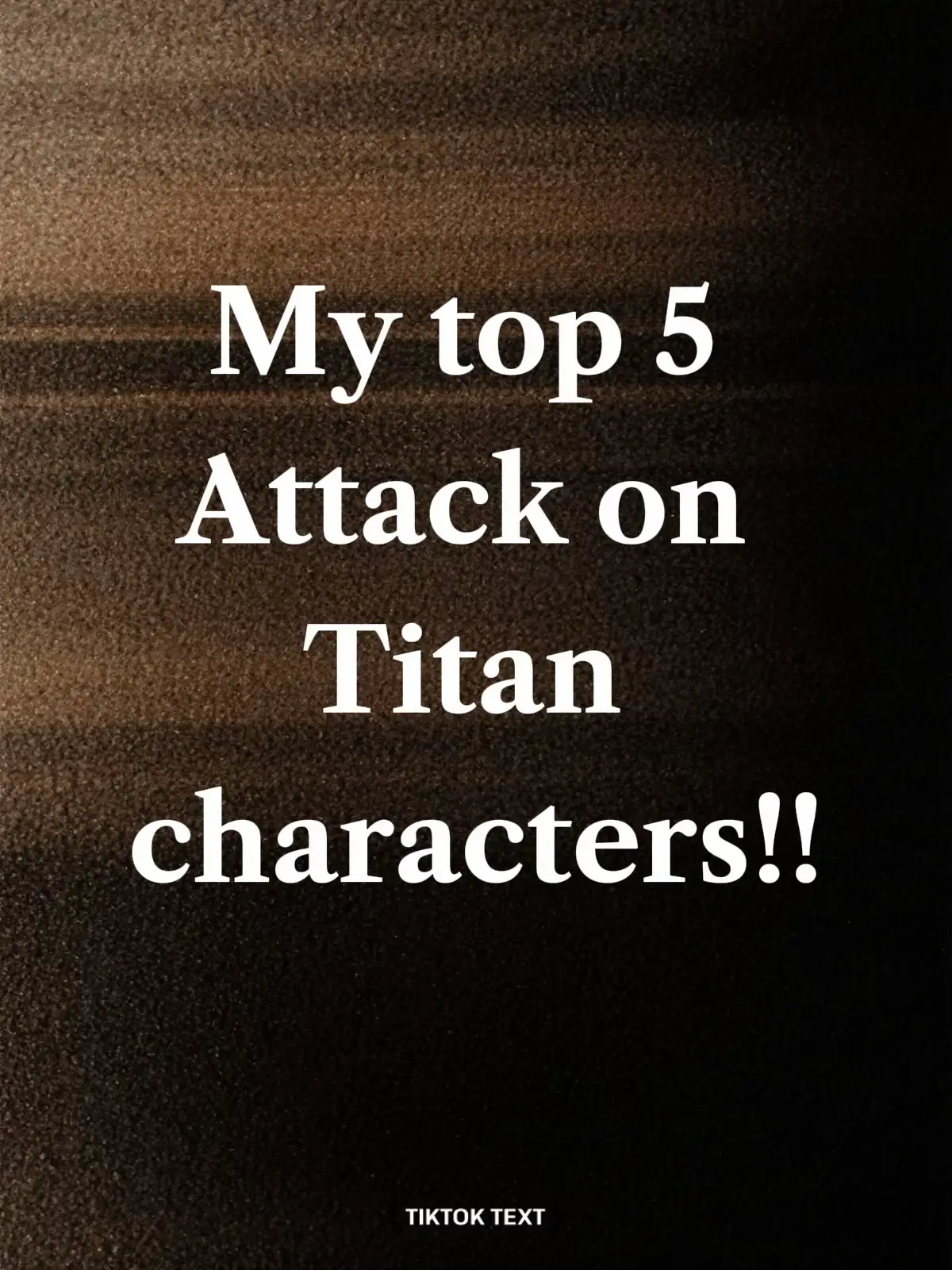 Ranking my top 5 Attack on Titan characters!! - HM: Levi Ackerman & Grisha Jaeger - I have watched the anime three times and read the manga once.  - Mikasa has so much aura. #AttackOnTitan #animefyp #shingekinokyojin #fyp #viral 