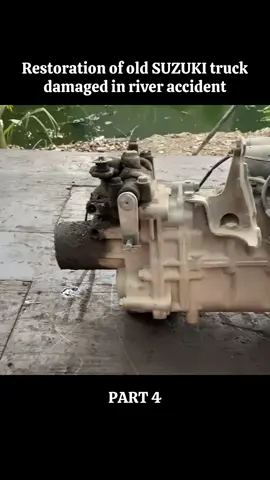 Part 4: Restoration of old SUZUKI truck damaged in river accident #amazing #foryou #restoration #restored #fyp 