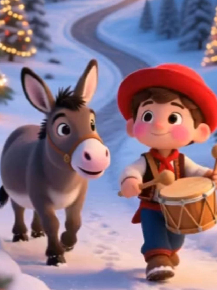 EL TAMBORILERO  #criança #kidsoftiktok #kids #creatorsearchinsight #bebes 