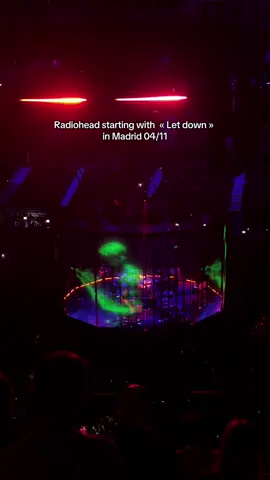 première date de la tournée européenne de Radiohead 🥹 @Radiohead #fyp #radiohead #madrid #concert #music 