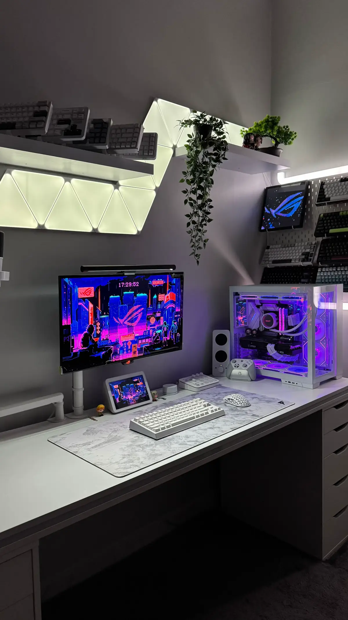 #ROG #ROGMonitor #ASUS #pc #setup  @ROG Global @ROG Middle East         