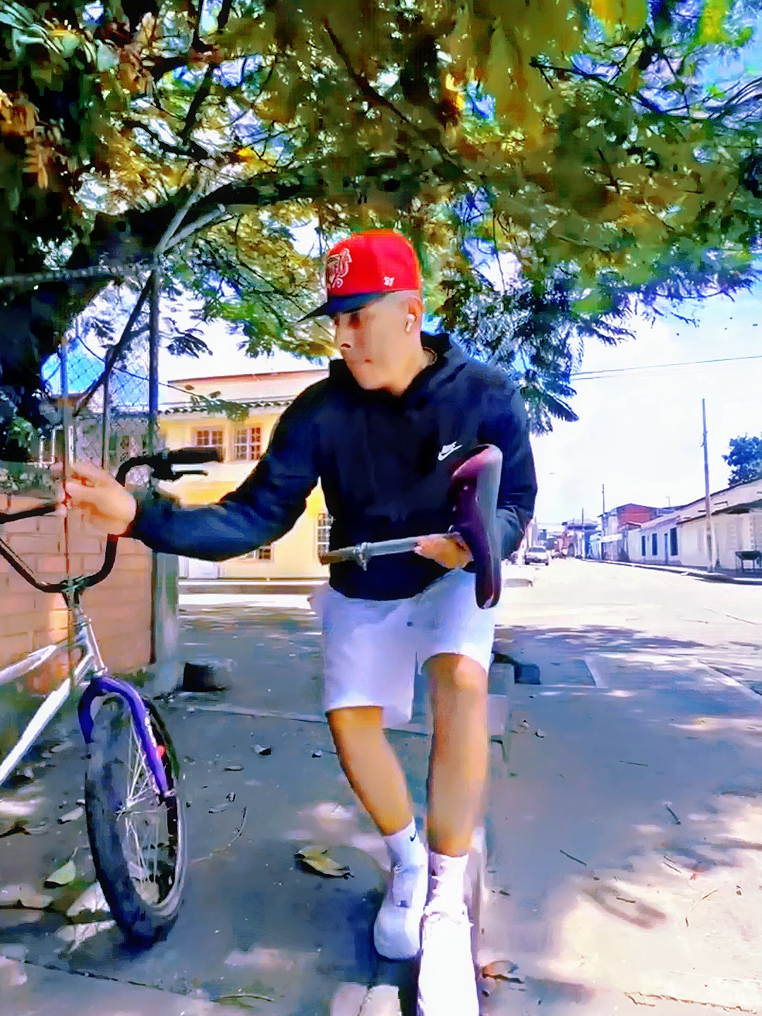 The surprise bicycle prank #funny #funnyvideos #funnymoments #funnyprank #comedy