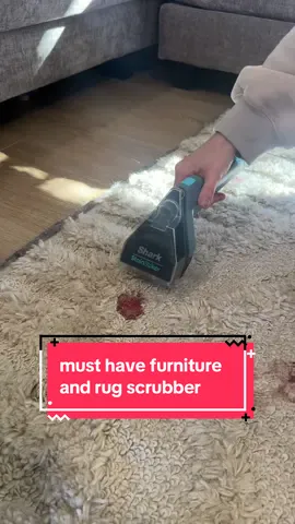nothing, and I mean nothing compares to the @Shark Home stain striker. so easy to clean and the solution it comes with actually removes the stains. this is dried blood all other my carpet. my other little carpet cleaner could never! #shark #CleanTok #carpetcleaning #tiktokshopblackfriday #tiktokshopcybermonday 