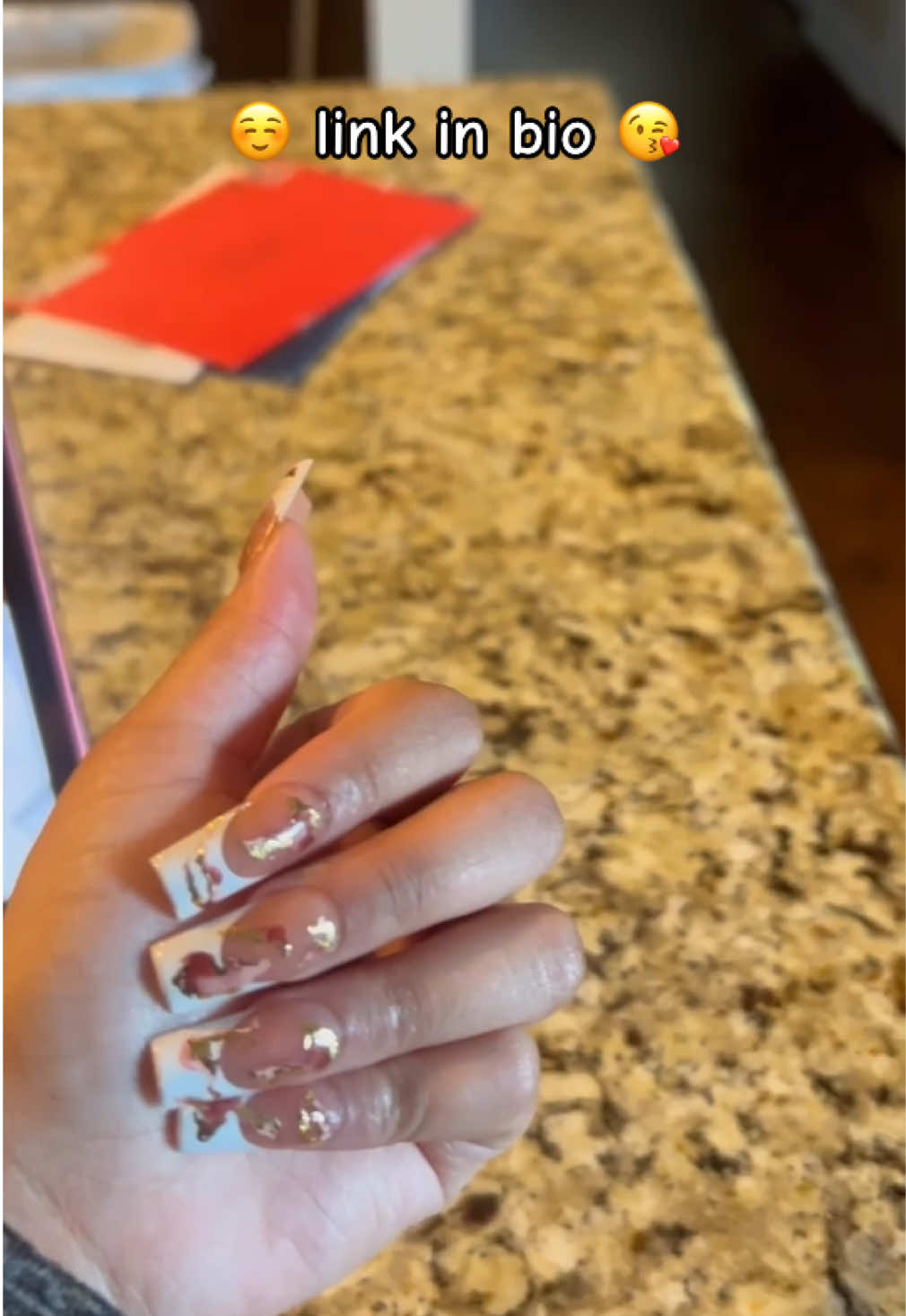 😏get yours now 💅🏽 link in bio💕Model@𝚅𝚊𝚜𝚊𝚗𝚝𝚒𝚕𝚎📺🪶♡ #fypシ゚viral #nailart #xyzbca @💅🏽Lani’s Nails🦋 #moots? #foryoupage 