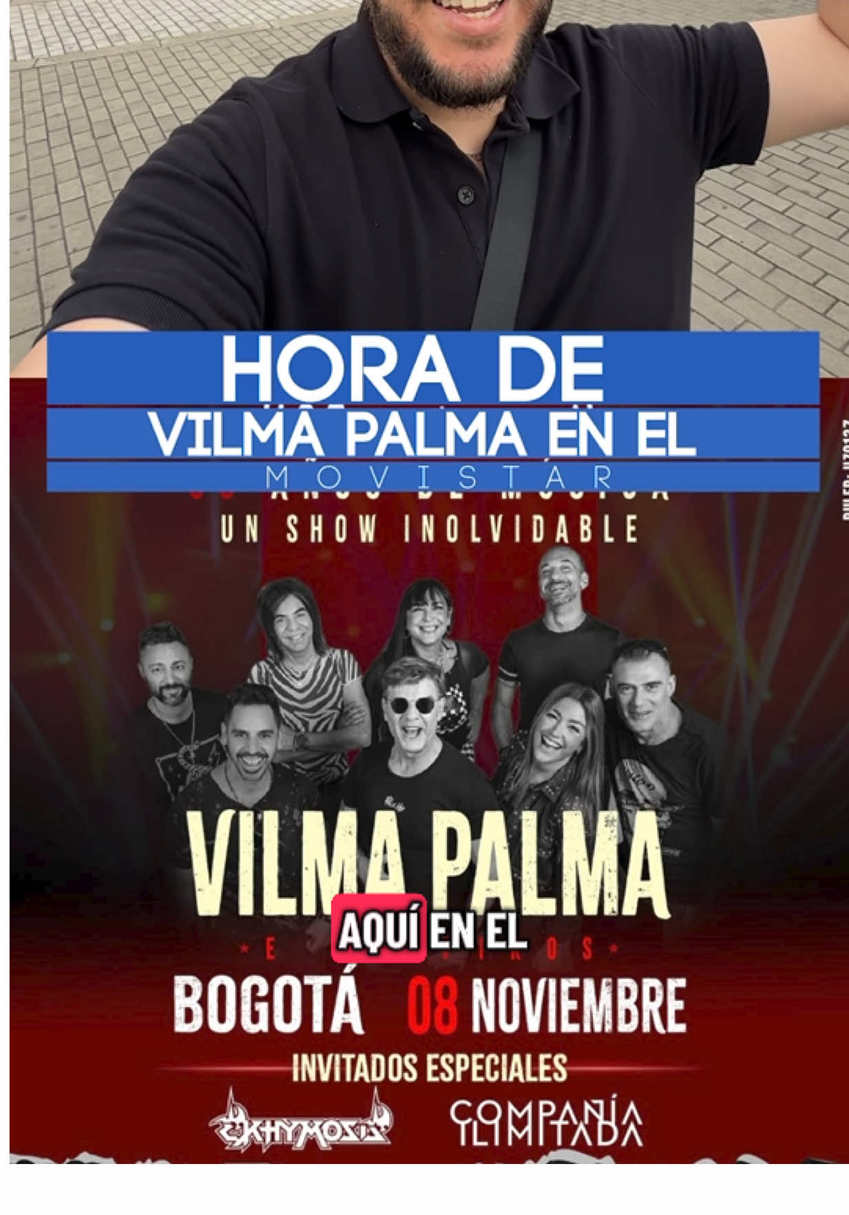 Invitados de Vilma Palma para su concierto del 8 de noviembre y últimas boletas en el 3er piso ¿será sold out? #vilmapalma #vilmapalmaevampiros #vilmapalmavampiros #bogota 
