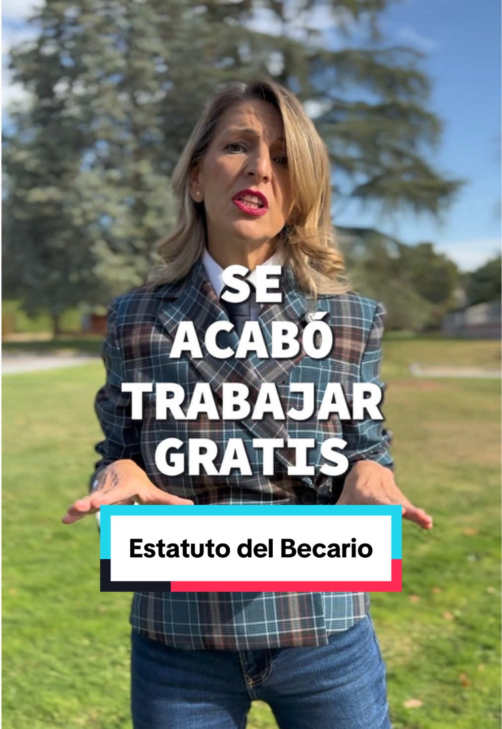 Estatuto del Becario. Se acabó trabajar gratis. #Becarios #Practicas #GobiernoDeEspaña #Formación @Yolanda_Diaz_ 