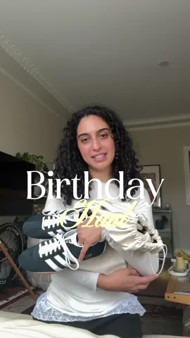 I forgot to include that I got the coolest phone case ever from a friend tooooo but I felt so loved and seen this year <3 #birthdaygifts #whatigot #unboxing #falloutfit #greatful @Freja NYC @adidas @Louis Tomlinson 