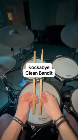 Rockabye - Clean Bandit Drums Cover #drummer #fyp #drumtok #cover #rockabye 