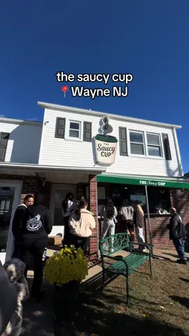 BEST COFFEE EVER. #waynenj #coffeeshop #newjersey #coffeelovers #newbusiness @Thesaucycup 