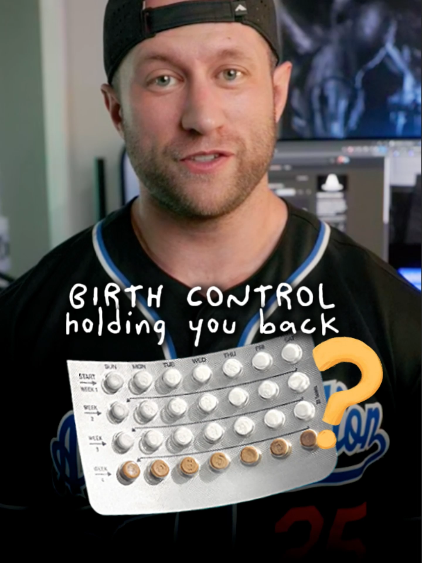 Is your birth control secretly sabotaging your progress? 👀 A massive meta-analysis just confirmed that certain birth controls can lower free testosterone by up to 60% and that directly affects your strength, fat loss, and muscle tone. Not all types have the same impact, but every synthetic hormone can influence your body’s natural rhythm. #womenshealth #birthcontrolsideeffects #womensfitness #fitnesseducation #physiquegoals #hormonebalance #Fitness