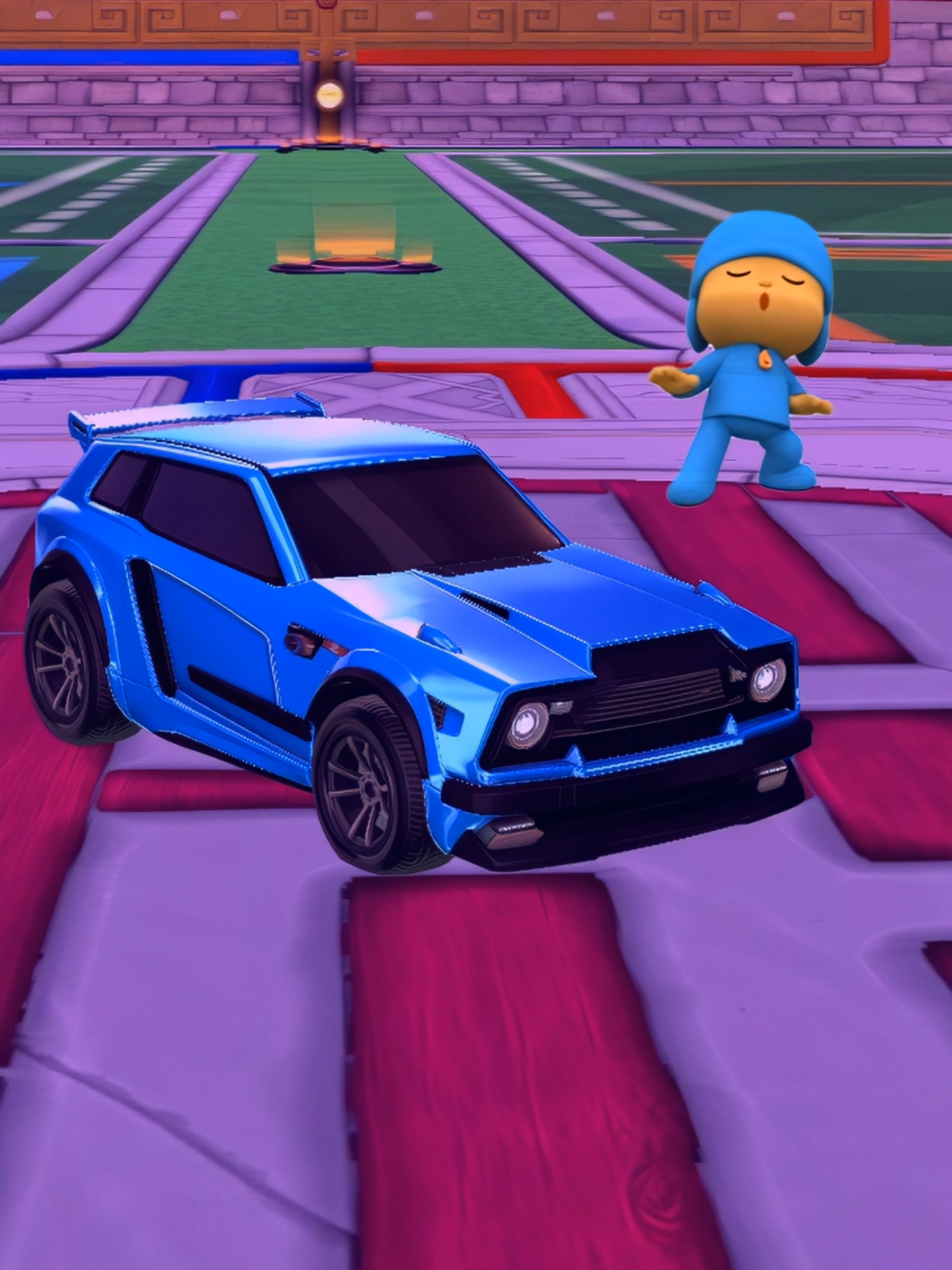 Pocoyo x Rocket League 💃 #rl #rocketleague #romania #clips #ssl #fyp #clutch #thisisrocketleague #worldcup #banger #burn #pocoyoedit #pocoyo #como #comolomueve