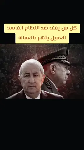 كل من يقف ضد النظام الفاسد العميل يتهم بالعمالة#الجزائر #فساد #شنقريحة #تبون #explorepage✨ 