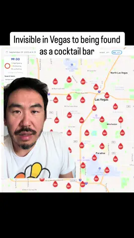 Invisible brand new cocktail bar in Vegas starts to get discovered through local SEO. Let me know if you know anyone who needs help like this. I pay 10% of my marketing retainer for the life of the client for referrals… 