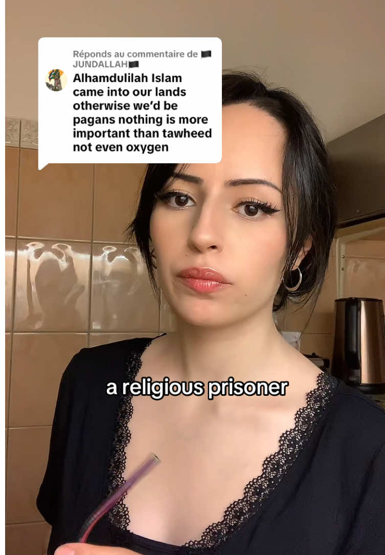 Réponse à @🏴JUNDALLAH🏴 #indoctrination #indoctrinationisabuse #religion #atheism #exmuslim 
