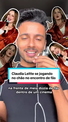 Claudia Leitte se jogando no chão no encontro de fãs na coreografia da música Mergulhando no cinema🤿🤔👀 #claudialeitte #mergulhando 