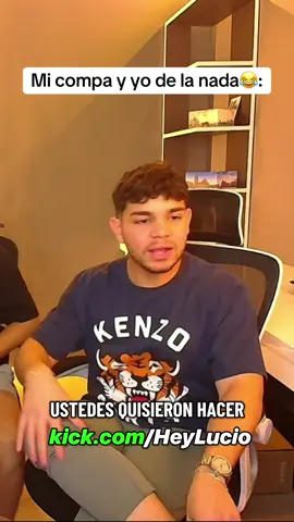 Clip extraído de Kick HeyLucio #stream #paratiiiiiiiiiiiiiiiiiiiiiiiiiiiiiii #humor #amigos #matrimonio 
