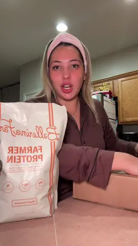 Farmer protein variety pack & pumpkin pie bundle 🔥 this protein is delicious #farmerprotein #proteinpowder #proteinshake #pumpkinseason #tiktokshopblackfriday 