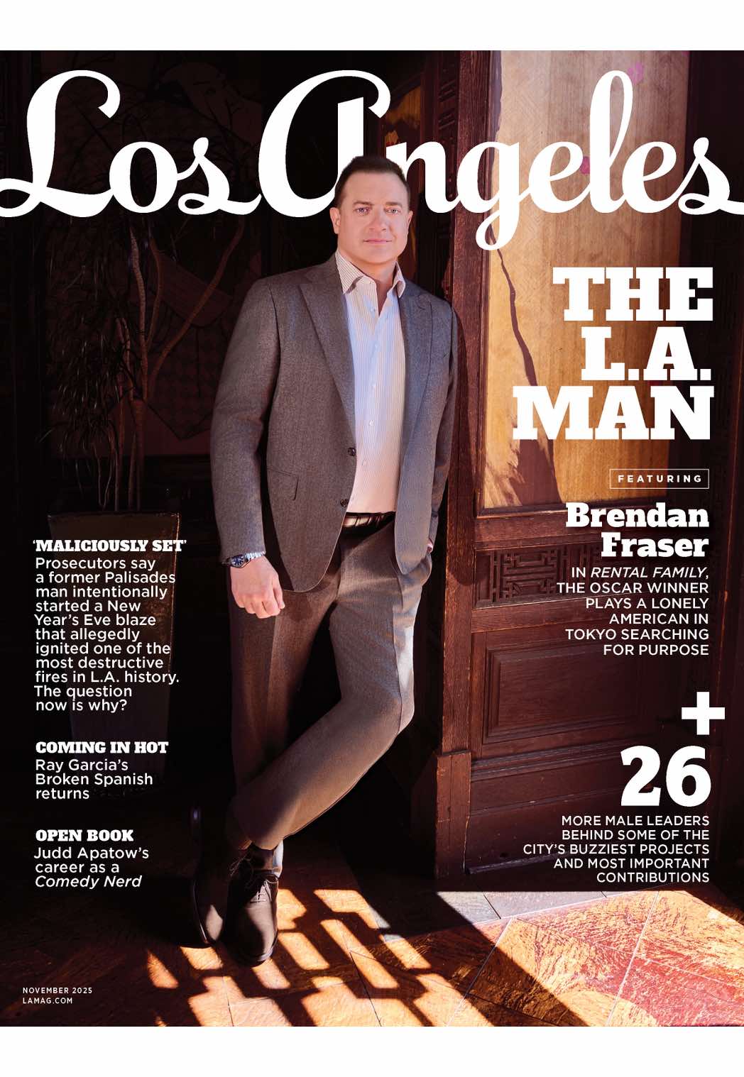 Behind the scenes moments with Brendan Fraser for Los Angeles Magazine 🎬✨ #brendanfraser #photoshoot #bts #behindthescenes 