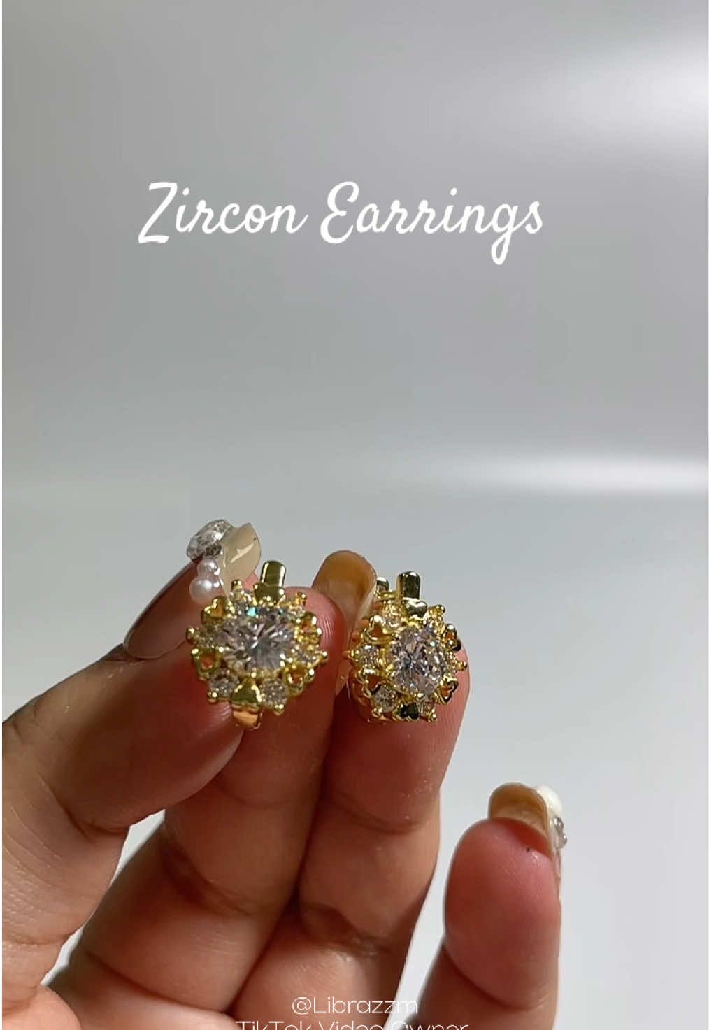 Zircon Earrings  #zirconearrings #earrings 
