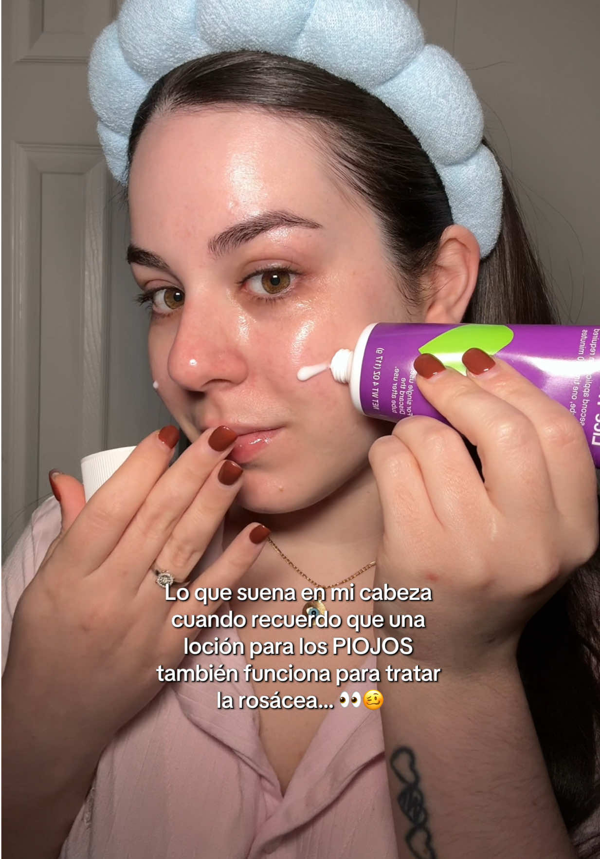 Dato MUY perturbador (que seguro no sabías) de la ivermectina 😭 #rosacea #rosaceaskincare #ivermectin 