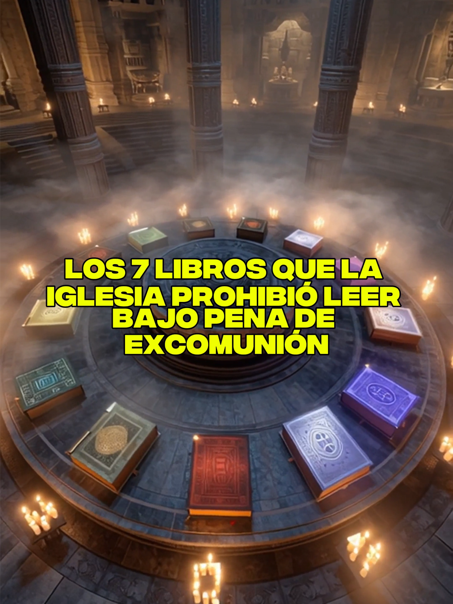 Los 7 libros que la Iglesia prohibió leer bajo pena de excomunión. #Leyendas#misterio #leyendas #historia #genesis #biblia #judas #Enoc #libros #magia #angeles #demonios
